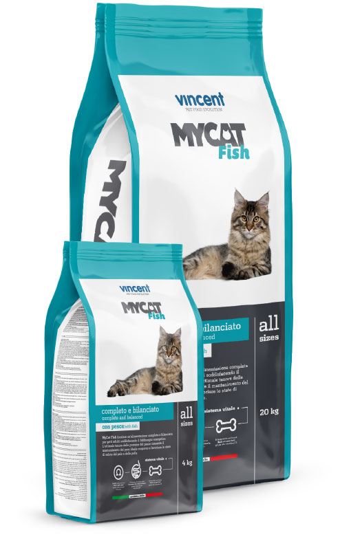 Dry cat food Mycat Fish