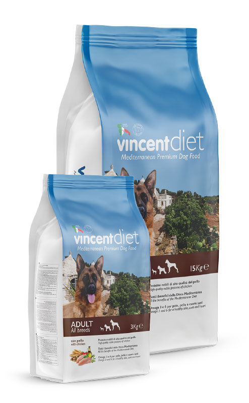 Dry dog food Vincent Diet with chicken