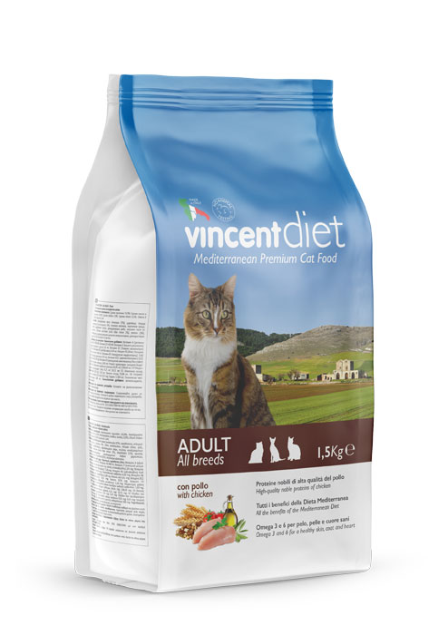 Dry food Vincent Diet Cat with chicken