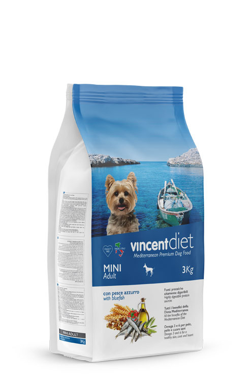 Dry dog food Vincent Diet with bluefish
