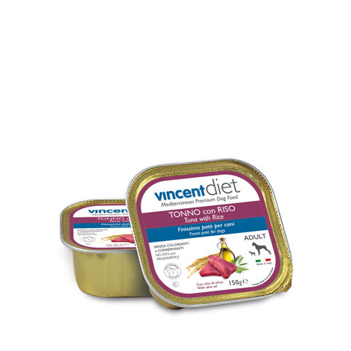 Vincent Diet Dog Patè Tuna and Rice
