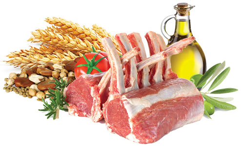 Benefits Mediterranean Diet with lamb