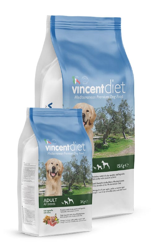 Dry food Vincent Diet Dog with lamb