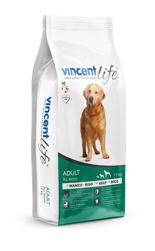 Crocchette per cani Vincent Life Adult