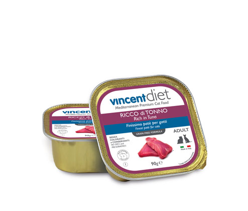 Patè Vincent Diet Cat Rich in Tuna